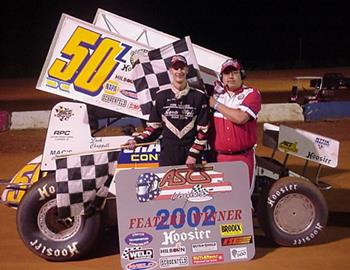 Zach Chappell wins Southwest Speedway 4/20/2002