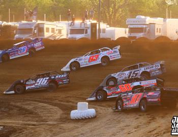Spoon River Speedway (Canton, IL) – FloRacing Night in America – May 7th, 2025. (Josh James Artwork)