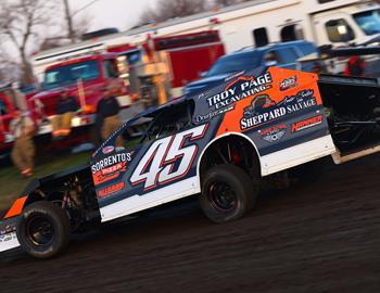 Farmer City Raceway (Farmer City, IL) – MARS Modified Championship Series – Illini 100 – April 11th-12th, 2025. (Josh James Artwork)