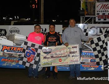 Maquoketa Speedway (Maquoketa, IA) – Malvern Bank East Series – May 24th, 2025. (Mike Ruefer photo)