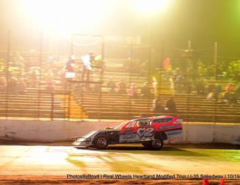 I-35 Speedway (Winston, MO) – USRA Heartland Modified Tour (HMT) – October 19, 2024. (Todd Boyd photo)