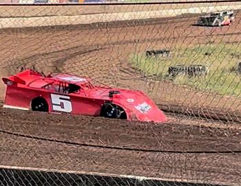 John Duty won the Super Late Model feature at Cottage Grove Speedway on July 9.