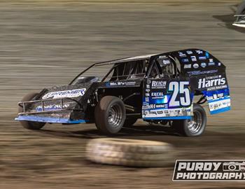 Park Jefferson Speedway (Jefferson, SD) – Charlie Clark Memorial – October 19, 2024. (Purdy Photography photo)