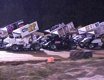 Heat race lines up at Chatham