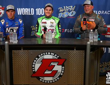 Eldora Speedway (Rossburg, OH) – World 100 – September 4th-6th, 2025. (Josh James Artwork)