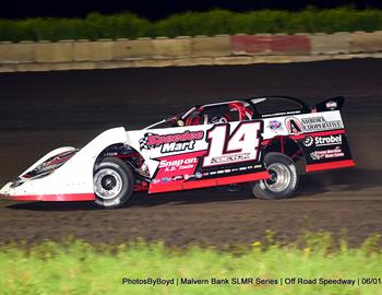 Off-Road Speedway (Norfolk, NE) – Malvern Bank West Series – June 1st, 2024. (Todd Boyd photo)