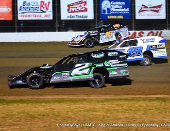 Lucas Oil Speedway (Wheatland, MO) – United States Modified Touring Series – King of America – March 27th-29th, 2025. (Todd Boyd Photo)