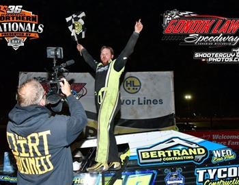 Simpson 70 Racing and David Simpson win at Gondik Law Speedway during the Northern Nationals on September 7