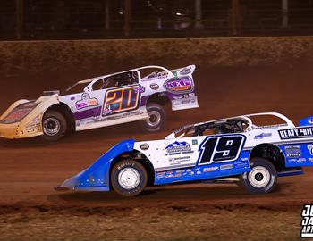 The Dirt Track at Charlotte (Concord, N.C.) – World of Outlaws Case Late Model Series – World Finals – November 6th-9th, 2024. (Josh James Artwork)