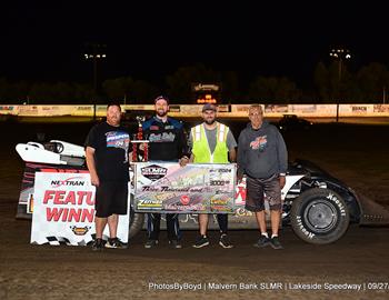 Lakeside Speedway (Kansas City, KS) – Malvern Bank West Series – September 27th, 2024. (Todd Boyd Photo)