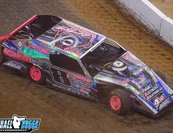 Austin Holcombe in action at the Castrol Gateway Dirt Nationals on December 1-3.