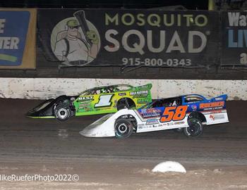 Vado Speedway Park (Vado, NM) – Wild West Shootout – January 9th-16th, 2022. (Mike Ruefer photo)