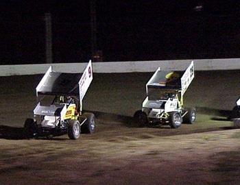 Wright leads a restart at Yellville