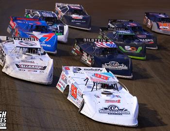 34 Raceway (West Burlington, IA) – Midwest Auto Racing Series (MARS) Late Model Championship – Slocum 50 Weekend – April 18-19, 2025. (Josh James Artwork photo)