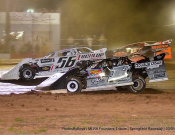 Springfield Raceway (Springfield, MO) – MLRA Founders Tribute – February 28-March 1, 2025. (Todd Boyd photo)