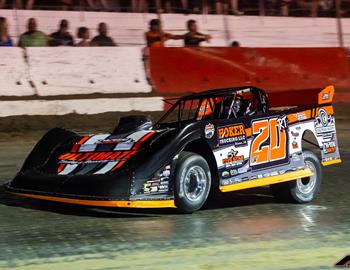 Batesville Motor Speedway (Batesville, AR) – Lucas Oil Late Model Dirt Series – Topless 100 – August 16th-17th, 2024. (Heath Lawson photo)