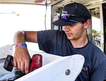 Macon Speedway (Macon, IL) – DIRTcar Summer Nationals Hell Tour – Herald & Review 100 – June 26th, 2025. (Tyler Carr Photo)