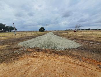 Limestone Roadbase Driveway
