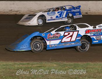Magnolia Motor Speedway (Columbus, MS) – Crate Racin USA – Governors Cup – July 12th-13th, 2024. (Chris McDill Photo)