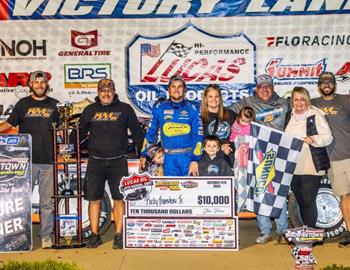 Brownstown Speedway (Brownstown, IN) – Lucas Oil Late Model Dirt Series – Jackson 100 – October 11th-12th, 2024. (Heath Lawson photo)