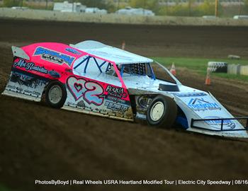 Electric City Speedway (Butler, MO) – USRA Heartland Modified Tour (HMT) – August 16, 2024. (Todd Boyd photo)