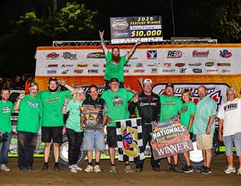 Highland Speedway (Highland, IL) – DIRTcar Summer Nationals – June 28th, 2025. (Tyler Carr photo)