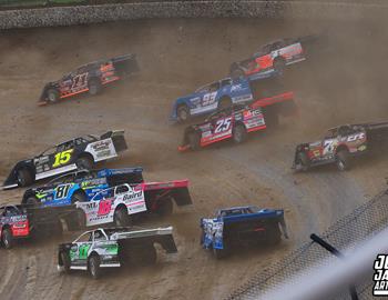 Eldora Speedway (Rossburg, OH) – 31st Dirt Late Model Dream – June 5-7, 2025. (Josh James Artwork photo)