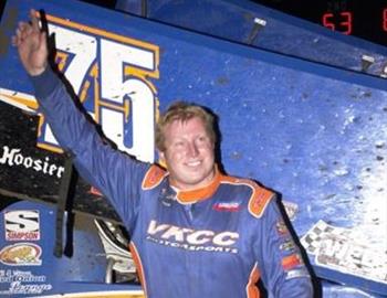 Jesse Hockett celebrated his 24th birthday with a win