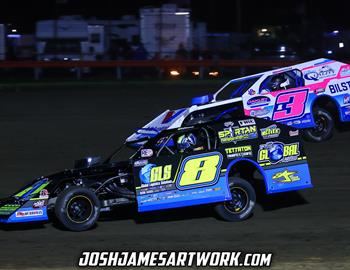 Farmer City Raceway (Farmer City, IL) – MARS Modified Championship – Illini 100 – April 12th-13th, 2024. (Josh James photo)