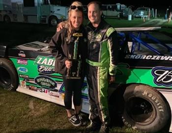 Josh Skorczewski was victorious at Miller (S.D.) Central Speedway on Saturday, July 8.