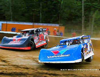 McKean County Raceway (East Smethport, PA) – Jay’s Automotive United Late Model Series – July 5th, 2024. (B&T Milne Photography)