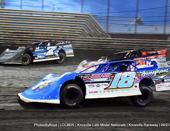 Knoxville Raceway (Knoxville, IA) – Lucas Oil Late Model Dirt Series – Knoxville Nationals – September 19th-21st, 2024. (Todd Boyd photo)