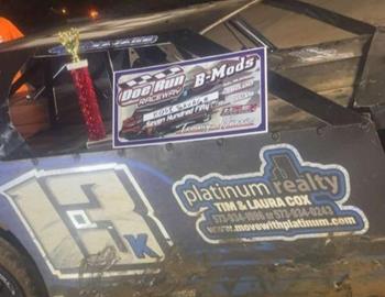 Kodi Savage wins at Doe Run Speedway on July 26