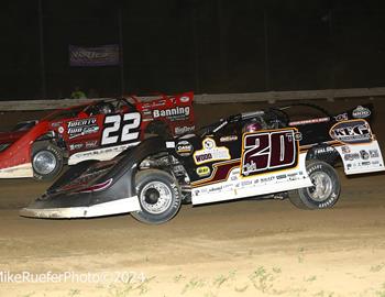 Adams County Speedway (Quincy, IL) – Lucas Oil Midwest Late Model Racing Association – May 5th, 2024. (Mike Ruefer Photos)