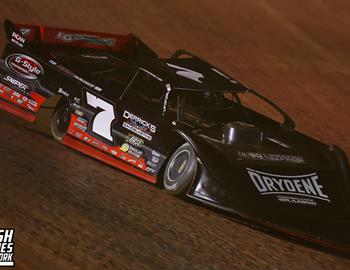 I-75 Raceway (Sweetwater, TN) – Hunt the Front Super Dirt Series – Championship Kickoff – March 8th, 2025. (Josh James Artwork)