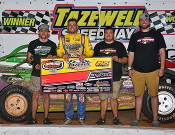 Tazewell Speedway (Tazewell, TN) – Schaeffer’s Spring Nationals – Lil Bill Corum Memorial – April 19th, 2025. (Michael Moats photo)