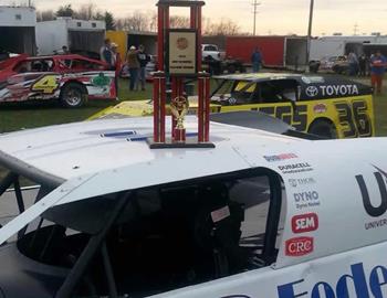 Ken Schrader Racing Modified Win at Terre Haute Action Track on April 5