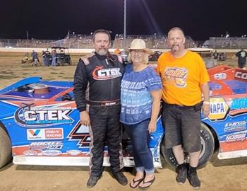 Jim Couch claimed the 2021 Florence Speedway Crate Late Model Championship.