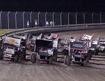 Three-wide salute at Delta Bowl