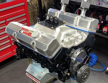 Micheal Dabney’s NEW Factory stock engine ready to dyno!