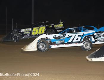 Stuart Speedway (Stuart, IA) – Malvern Bank East Series – Blackberry Brandy Brawl – May 10th, 2024. (Mike Ruefer Photo)