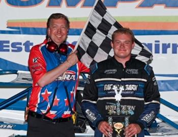 Blair Nothdurft wins at Fairmont Raceway with the Tri-State Series on August 23