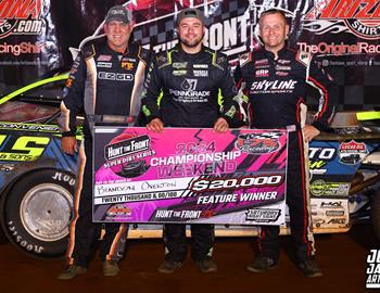 I-75 Raceway (Sweetwater, TN) – Hunt the Front Super Dirt Series – Championship Weekend – November 1st-2nd, 2024. (Josh James Artwork)