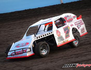 Ryan Restad won at Red River Valley Speedway on June 13.