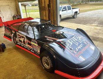 Chase Cooper picked up the Crate Racin USA Late Model Series win at Outlaw Speedway (Perkinston, Miss.) on Saturday, March 11, 2023.
