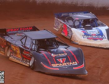 The Dirt Track at Charlotte (Concord, N.C.) – World of Outlaws Case Late Model Series – World Finals – November 6th-9th, 2024. (Josh James Artwork)