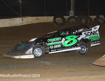 Callaway Raceway (Fulton, MO) – Lucas Oil Midwest Late Model Racing Association – June 7th, 2024. (Mike Ruefer Photo)