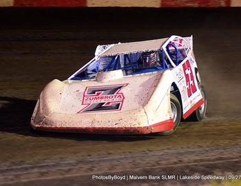 Lakeside Speedway (Kansas City, KS) – Malvern Bank West Series – September 27th, 2024. (Todd Boyd Photo)