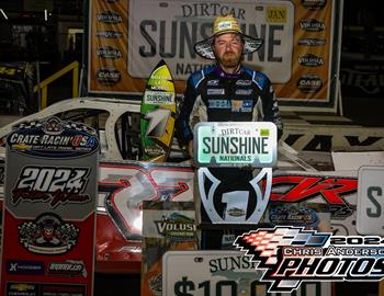 Volusia Speedway Park (Barberville, FL) – Crate Racin USA Winter Series – Sunshine Nationals – January 18th-20th, 2024. (Chris Anderson Photo)
