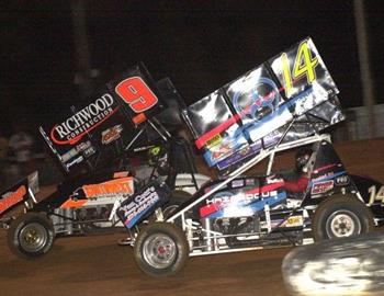 Gary Wright (9) and Coleman Gulick (14)